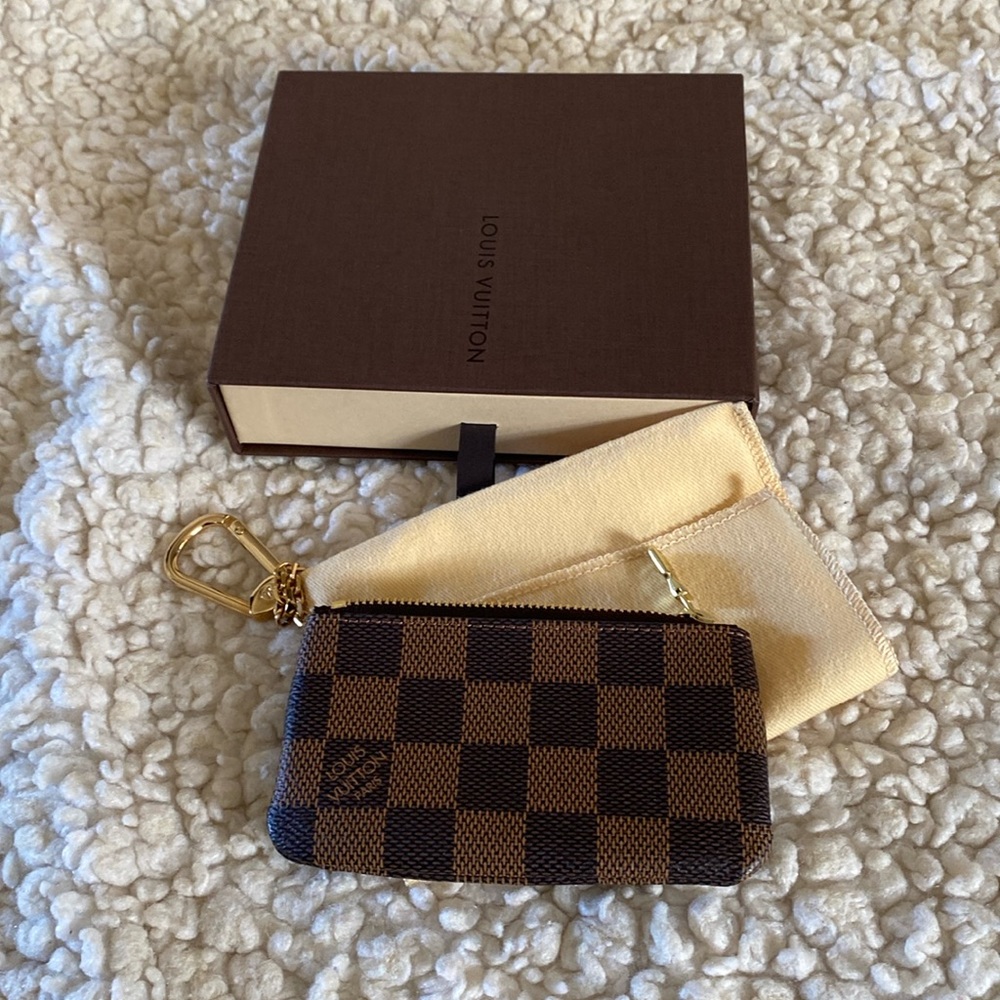 Louis Vuitton key pouch Damier ebene